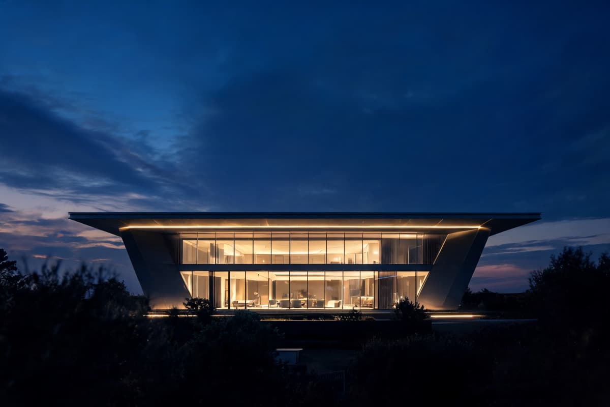 Website imersivo para arquitetura de autor